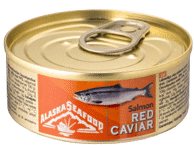 Raudonųjų lašišų ikrai ALASKA SEAFOOD, 95 g