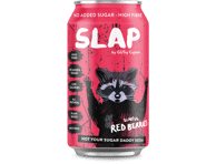 Raudonųjų uogų skonio skonio gėrimas su skaidulomis ir natūraliu saldikliu SLAP, 330 ml