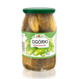 Rauginti agurkai MORYN, 840 g