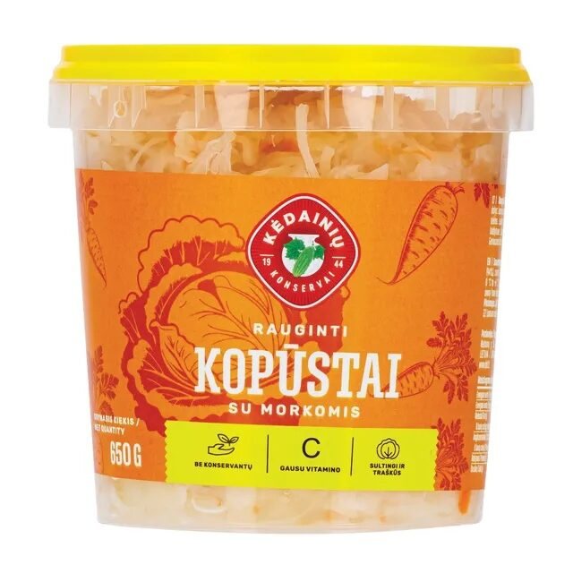 Rauginti kopūstai su morkomis