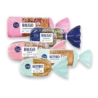 RAUGO ir KEFYRO duonai ir batonui FAZER (5 rūšių)