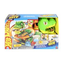 Rink. HOT WHEELS CITY T-REX FIRE STAT.