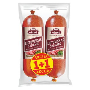 Rink.: karštai rūk. LIETUVIŠKAS saliamis, 680 g/rink., 2 x 340 g