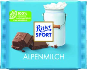 „Ritter Sport“ šokoladas, 100 g