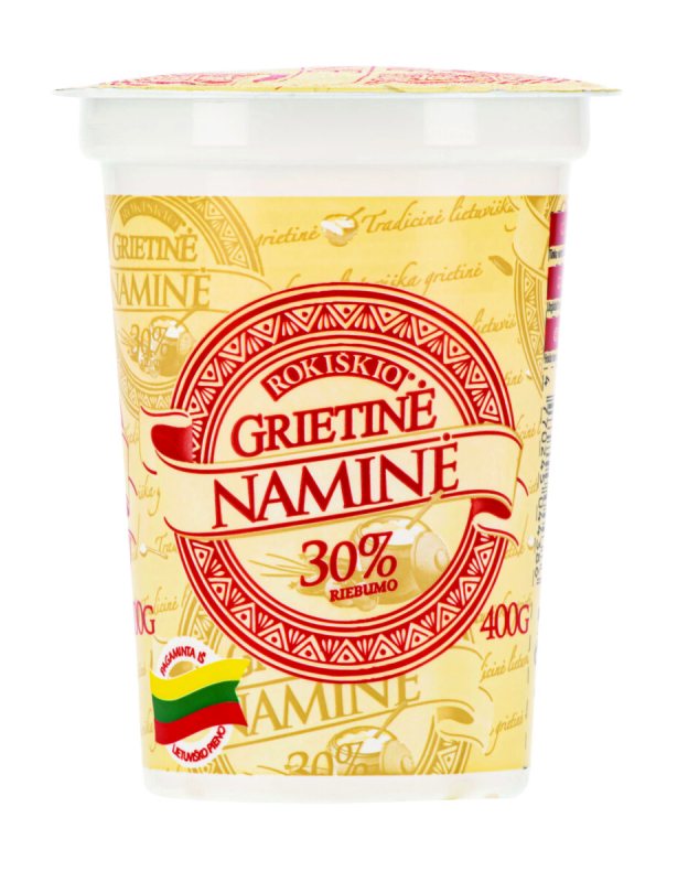 ROKIŠKIO NAMINE grietinė, 400 g