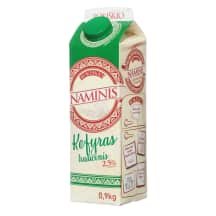 ROKIŠKIO NAMINIS kefyras, 2,5 % rieb., 0.9 kg