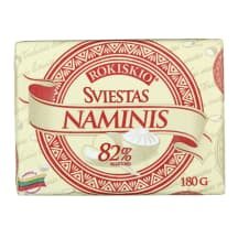 ROKIŠKIO NAMINIS sviestas, 82 % rieb., 180 g