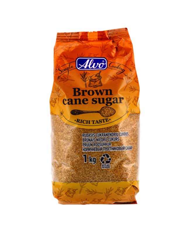 Rudasis cukrus ALVO, 1 kg