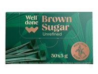 Rudasis smulkus cukrus WELL DONE, 250 g