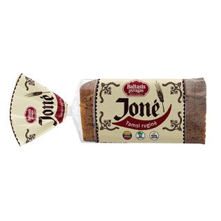 Ruginė duona be mielių JONĖ, 800 g