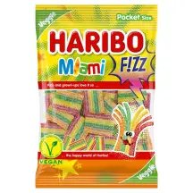 Rūgšt. vais. sk. gum. HARIBO MIAMI FIZZ, 85 g