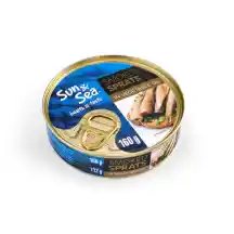Rūk. šprotai aliejuje SUN & SEA, 160 g