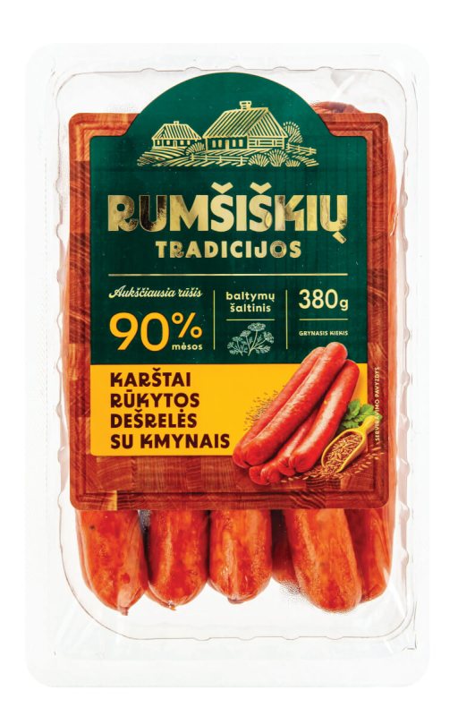 RUMŠIŠKIŲ TRADICIJOS DEŠRELĖS SU KMYNAIS/ A.R, 380 g