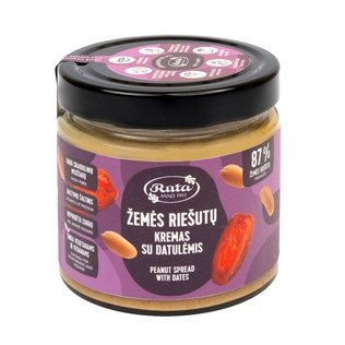 RŪTA žemės rieš. kremas su datulėmis, 320 g