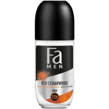 Vyriškas rutulinis dezodorantas FA MEN RED CEDARWOOD, 50 ml