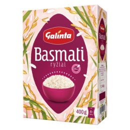 Ryžiai GALINTA BASMATI, 4 x 100 g