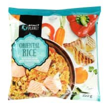 Ryžiai su lašiš. ir darž. ORIENTAL RIMI, 350 g