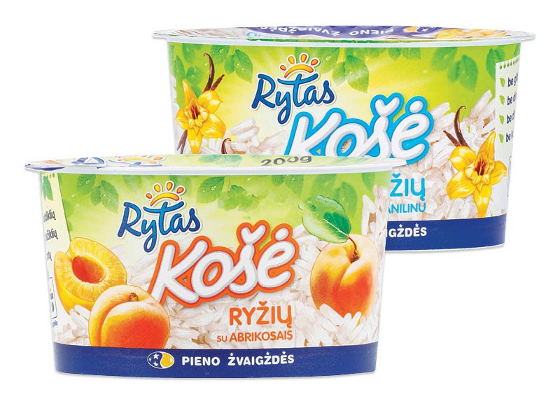 Ryžių košė RYTAS, 200 g