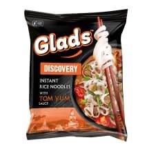 Ryžių makaronai GLADS Tom Yum skonio, 65 g
