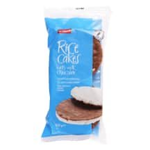 Ryžių trapučiai RIMI su pien. šokoladu, 100 g