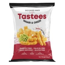 Ryžių užkandis sūrio sk. TASTEES WASABI, 65 g