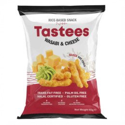 Ryžių užkandis TASTEES WASABI ir sūrio skonio, 65 g