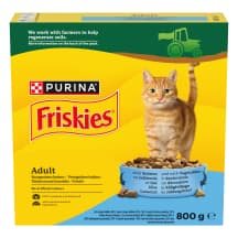S. kačių ėdal. FRISKIES ADULT, su laš., 800 g