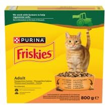 S. kačių ėdal. FRISKIES ADULT, su višt., 800 g