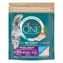 S. pašaras PURINA ONE katėms su menk., 750 g