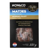 Šald. matjes silkių filė be odos NOWACO, 350 g
