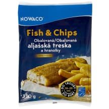 Šald. pat. NOWACO FISH AND CHIPS, MSC, 350 g