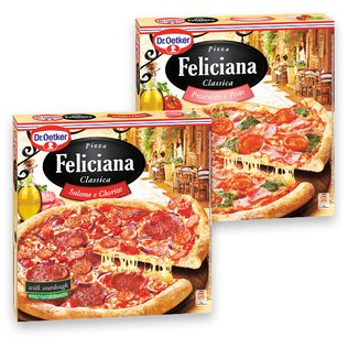 Šald. pica FELICIANA DR. OETKER (2 rūšių), 360 g, 320 g