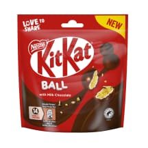 Saldainiai KIT KAT rut. su šok. glaistu, 140 g