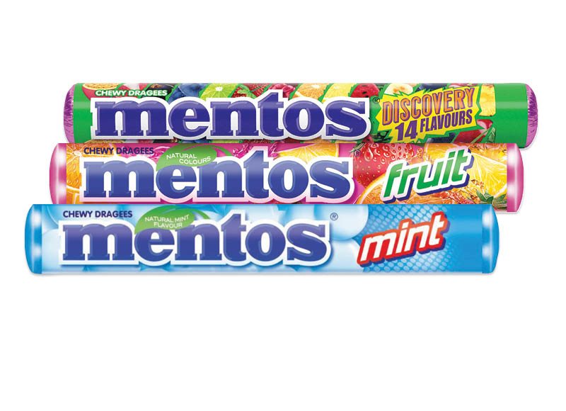 Saldainiai MENTOS, 38 g