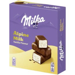 Saldainiai MILKA MAM su vanilės sk. įd. iš Alpių pieno, 330 g