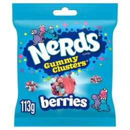 Saldainiai NERDS GUMMY CLUSTERS (BERRIES), 113 g