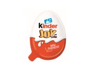 Saldainiai pieniniame ir kakavos kreme KINDER JOY su žaislu, 20 g