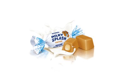 Saldainiai ROSHEN MILKY SPLASH, 1 kg