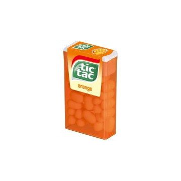 Saldainiai TIC TAC, apelsinų skonio, 18 g
