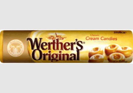 Saldainiai WERTHER'S, 50 g