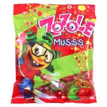 Saldainiai ZOZOLE MUSSS APPLE & CHERRY, 75 g