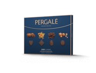 Saldainių rinkinys PERGALĖ DARK CLASSIC, 343 g