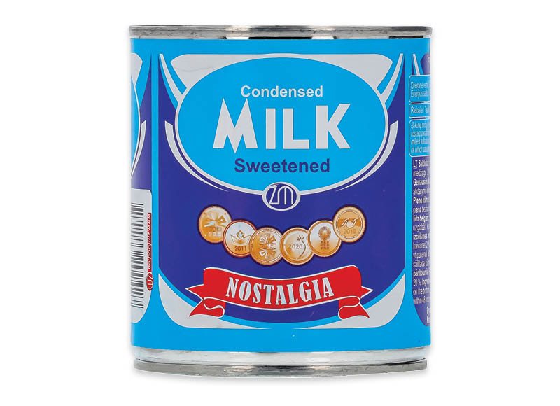 Saldintas sutirštintas pienas NOSTALGIJA, 397 g