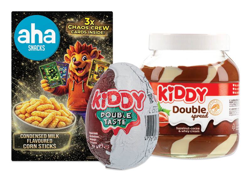 Saldumynams AHA ir KIDDY