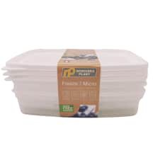 Šaldymo/šildymo maisto dėžutė, 3 x 0.4 l