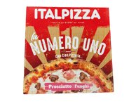 Šaldyta pica PROSCIUTTO & FUNGHI ITALPIZZA, 410 g