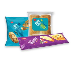 Šaldytai duonai CIABATTA,  BAGUETTINI, FRY TASTIC!