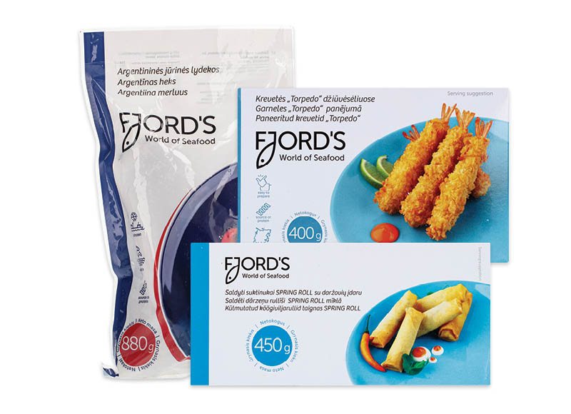 Šaldytai produkcijai FJORD’S