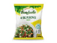 Šaldytas daržovių mišinys BONDUELLE 4 SEASONS MIX, 400 g