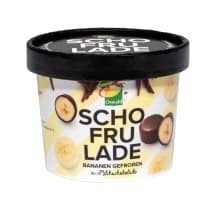 Šaldyti bananai pieniškame šokolade, 130 g